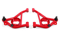 Thumbnail for BMR 82-82 3rd Gen F-Body Non-Adj. Lower A-Arms w/ Spring Pocket (Polyurethane) - Red