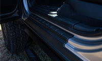 Thumbnail for Bushwacker 07-13 GMC Sierra 1500 Trail Armor Rocker Panel + Sill Plate Cvr. - Black