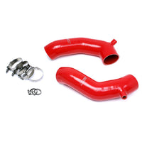 Thumbnail for HPS Red Reinforced Silicone Post MAF Air Intake Hose Kit for Infiniti 11-13 M56 5.6L V8