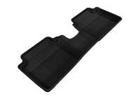Thumbnail for 3D MAXpider 2012-2017 Hyundai Veloster Kagu 2nd Row Floormats - Black