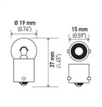 Thumbnail for Hella Bulb 5008 12V 10W BA15s B6