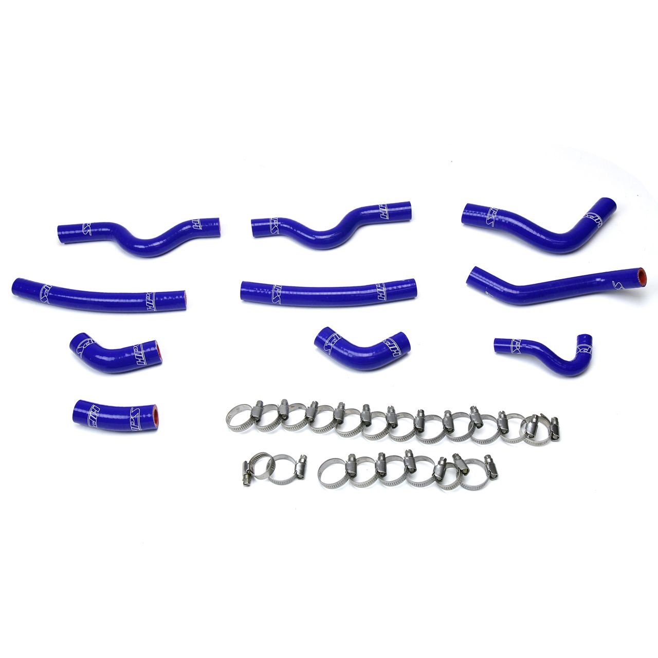 HPS Blue Reinforced Silicone Heater Hose Kit Coolant for Lexus 98-07 LX470 4.7L V8