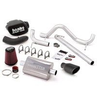 Thumbnail for Banks Power 07-11 Jeep 3.8L Wrangler - 2dr Stinger Sys (no AutoMind) - SS Single Exh w/ Black Tip
