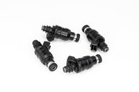 Thumbnail for DeatschWerks Universal 1000cc Low Impedance 11mm Upper Injector - Set of 4