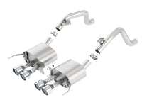 Thumbnail for Borla 14-15 Chevy Corvette C7 w/o AFM w/o NPP Atak Rear Section Exhaust Quad Rd RL Tips