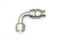 Thumbnail for DeatschWerks 10AN Female Swivel 90-Degree Hose End PTFE (Incl. 1 Olive Insert)