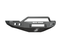 Thumbnail for Road Armor 10-18 Ram 2500 Stealth Front Bumper w/Pre-Runner Guard - Tex Blk