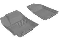 Thumbnail for 3D MAXpider 2012-2017 Kia Rio/Rio5 Kagu 1st Row Floormat - Gray