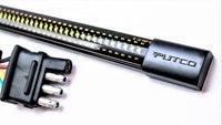 Thumbnail for Putco 17-19 Ford Super Duty 60in Amber Blade LED Light Bar w/ Direct fit Quick-Connect Harness