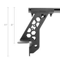 Thumbnail for Go Rhino 20-22 Jeep Gladiator JT/16-22 Toy. Tacoma/05-21 Nssn Frontier XRS Cross Bars Kit - Tex. Blk