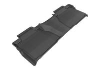 Thumbnail for 3D MAXpider 2014-2020 Toyota Tundra Double Cab Kagu 2nd Row Floormats - Black