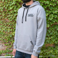 Thumbnail for Autometer Gray Competition Pullover Hoodie - Adult Large
