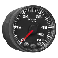 Thumbnail for Autometer Spek-Pro 52.4mm 0-60 PSI Digital Stepper Motor Boost Gauge