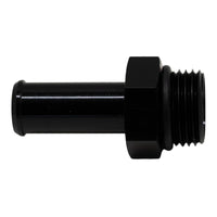 Thumbnail for DeatschWerks 8AN ORB Male to 1/2in Male Barb Fitting (Incl O-Ring) - Anodized Matte Black