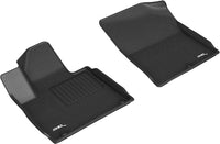 Thumbnail for 3D MAXpider 2021 Kia Sorento Kagu 1st Row Floormats - Black