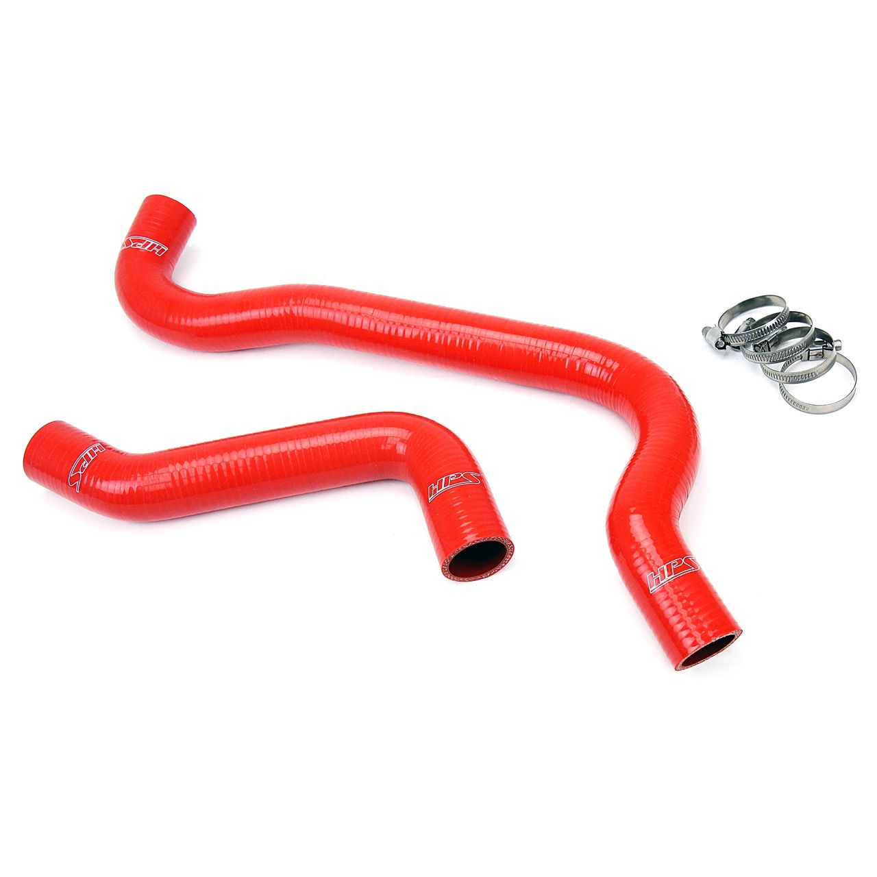 HPS Red Reinforced Silicone Radiator Hose Kit Coolant for Dodge 03-05 Neon SRT-4 Turbo