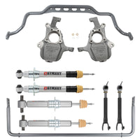 Thumbnail for Belltech 21+ GM SUV SWB ONLY 2WD/4WD Front and Rear Lowering Kit w/ Performance Struts