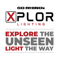 Thumbnail for Go Rhino Xplor Bright Series Dbl Row LED Light Bar (Side/Track Mount) 41.5in. - Blk
