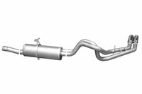 Thumbnail for Gibson 99-04 Ford F-250 Super Duty Lariat 6.8L 2.5in Cat-Back Dual Sport Exhaust - Stainless