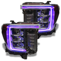 Thumbnail for Oracle 20-21 GMC Sierra 2500/3500 HD RGB+W Headlight DRL Kit - w/ BC1 Controller SEE WARRANTY