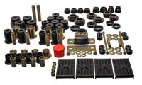 Thumbnail for Energy Suspension 67-79 GM Camaro/Firebird w/ Multi Leaf Springs Black Hyper-Flex Master Bushing Set