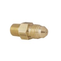 Thumbnail for Autometer Fitting Restrictor Adapter -4AN Male to 1/8in NPT Male Steel for Fuel & Nitrous