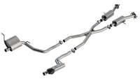 Thumbnail for Borla 14-20 Jeep Grand Cherokee High Altitude/Summit 3.6L V6 2/4WD 2.25in S-Type Cat-back