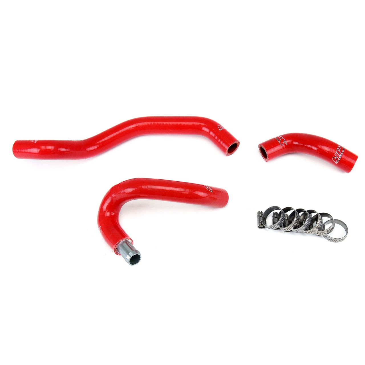 HPS Red Reinforced Silicone Heater Hose Kit Coolant for Nissan 09-20 370Z