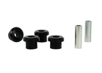 Thumbnail for Whiteline 09-19 Nissan GT-R Front Control Arm Lower Inner Front Bushing Kit