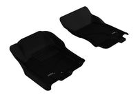 Thumbnail for 3D MAXpider 2005-2015 Nissan Pathfinder/Xterra Kagu 1st Row Floormat - Black