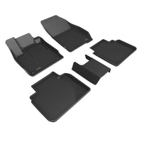 Thumbnail for 3D MAXpider 2023-2024 Honda Accord Kagu Front & Rear Floormats - Black