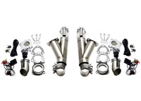 Thumbnail for Granatelli 2.25in Stainless Steel Electronic Dual Exhaust Cutout w/Slip Fit & Band Clamp