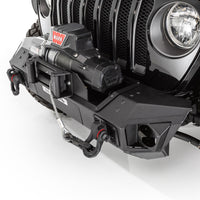 Thumbnail for Go Rhino 07-20 Jeep Wrangler JL/JLU/JK/JKU/Gladiator JT Trailline Front Stubby Bumper