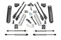 Thumbnail for Fabtech 05-07 Ford F250 4WD w/o Factory Overload 6in 4Link Sys w/Coils & Dlss Sh Ks