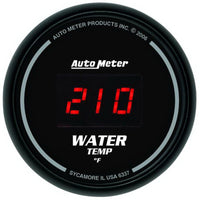 Thumbnail for AutoMeter Gauge Kit 5 Pc. 3-3/8in. & 2-1/16in. Elec Speedo Digital Black Dial W/ Red Led