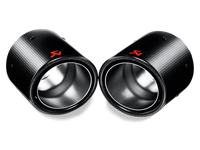 Thumbnail for Akrapovic 09-12 Volkswagen Golf GTD (VI) Tail Pipe Set (Carbon)
