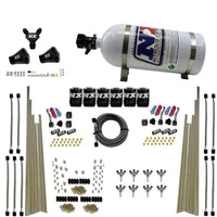 Thumbnail for Nitrous Express 8 Cyl Triple-D Dry Direct Port 3 Stage Dry 6 Solenoids Nitrous Kit w/10lb Bottle