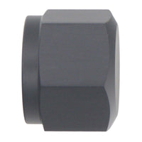 Thumbnail for DeatschWerks 10AN Female Flare Cap - Anodized Matte Black