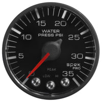Thumbnail for Autometer Spek-Pro 52.4mm 0-35 PSI Digital Stepper Motor Water Pressue Gauge