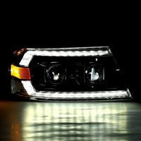 Thumbnail for AlphaRex 04-08 Ford F150 Chrome LUXX Series Projector headlights