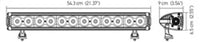 Thumbnail for Hella Value Fit Design 12in LED Light Bar - Combo Beam