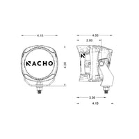 Thumbnail for ARB NACHO Quatro Flood 4in. Offroad LED Light - Pair