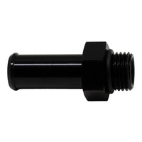 Thumbnail for DeatschWerks 6AN ORB Male to 1/2in Male Barb Fitting (Incl O-Ring) - Anodized Matte Black