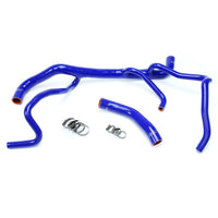 Thumbnail for HPS Blue Reinforced Silicone Radiator Hose Kit Coolant for Chevy 16-17 Camaro SS Coupe 6.2L V8