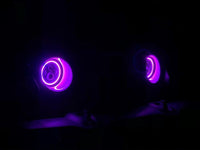 Thumbnail for Oracle 7in High Powered LED Headlights - Black Bezel - ColorSHIFT - BC1 SEE WARRANTY