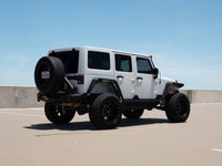 Thumbnail for Road Armor 07-18 Jeep Wrangler JKU 4DR Stealth Rear Fender Flare Body Armor - Tex Blk