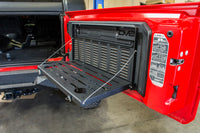 Thumbnail for DV8 Jeep JL Tailgate Mounted Table (Trail Table) - Black