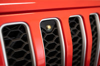 Thumbnail for DV8 Offroad 2018+ Jeep JL Grill Amber Marker Lights