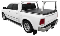 Thumbnail for Access ADARAC Al Uprights 26in Vertical Pro Kit (2 Uprights w/1 66in Cross Bar) Silver Truck Rack