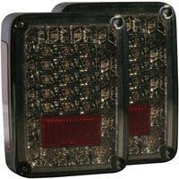 Thumbnail for ANZO 2007-2015 Jeep Wrangler LED Taillights Smoke